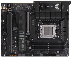 Фото 1/9 Материнская плата Asus TUF GAMING X670E-PLUS SocketAM5 AMD X670 4xDDR5 ATX AC`97 8ch(7.1) 2.5Gg RAID+HDMI+DP
