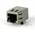 2337992-4, Модульный разъем, RJ45 Jack, 1 x 1 (Port), 8P8C, Cat5 ...