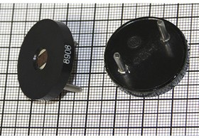 Фото 1/5 Фоторезистор 30 кОм ~ 3,3 МОм, сопротивление 0,125, кратность 620нм, размер d28x6, ФСК-1
