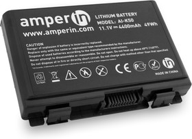 Аккумулятор Amperin AI-K50 (совместимый с A32-F52, A32-F82) для ноутбука Asus K40 11.1V 4400mAh черный