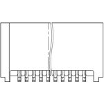 046244424011800+, FFC & FPC Connectors 24P 0.5mm LIF Vert Reverse SMD Single