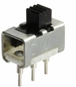 GS-115-0054, Switch Slide ON ON SPDT Top Slide 0.5A 125VAC 125VDC 10000Cycles PC Pins Panel Mount