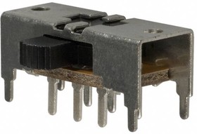 GPI-152-3013, Slide Switches MINATURE DPDT PC MT