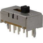 EG2305A, Slide Switch - DP3T - 200mA - 30VDC - Standard Actuator - 2.00mm ...