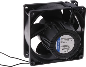 Фото 1/4 AC3200JH, AC 3200 J Series Axial Fan, 85 → 265 V ac, AC Operation, 144m³/h, 12W, 92 x 92 x 38mm