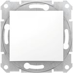 Sedna Белый Переключатель 1-клавишный 10А (сх.6) | SDN0400121 | Schneider Electric