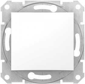 Фото 1/2 Sedna Белый Переключатель 1-клавишный 10А (сх.6) | SDN0400121 | Schneider Electric