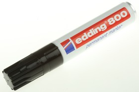 Фото 1/3 800-001, Broad, Extra Broad, Medium Tip Black Marker Pen