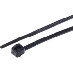118-04700 T18ROS-PA66HS-BK, Cable Tie, Outside Serrated, 100mm x 2.5 mm ...
