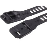 115-28590 SOFTFIX XL-TPU-BK, Cable Tie, Releasable, 580mm x 28 mm, Black TPU, Pk-3