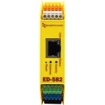 ED-582, Ethernet gate; Number of ports: 2; 5-30VDC; DIN; -30-80°C; IP20