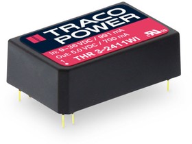 THR 3-7211WI, Isolated DC/DC Converters - Through Hole