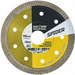 Диск алмазный ультратонкий X-тип SPIDER 115x10x1.2x22.23 мм DIDX115ST