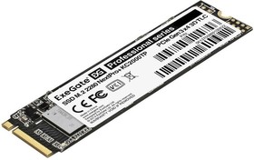 Exegate SSD M.2 2280 1Tb ExeGate NextPro+ KC2000TP1TB (PCIe Gen3x4, NVMe, 22x80mm, 3D TLC) [EX295281RUS]