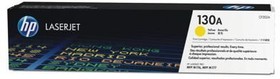 Фото 1/10 Картридж HP CF352A (130A) для принтеров HP Color LaserJet Pro MFP M176n, M177fw (жёлтый, 1000 стр.)