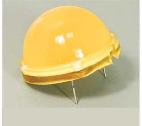 Светодиодная сборка 20x14, желтый x6, 20, 180, цвет линзы желтый матовый, КИПМ20Б2-6Ж