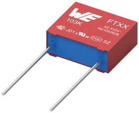 Фото 1/5 890334027030CS, Safety Capacitors WCAP-FTXX 630V 4.7uF 10% X2 Safety