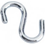 Tech-Krep/Zitar Крючок S-образный М3 6 шт - пакет 105821