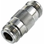 2956999A019, Adapter Coaxial Connector N Jack, Female Socket To N Jack, Female Socket 50 Ohms