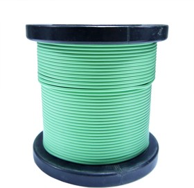 Провод особо гибкий в силиконе ПМИТС 0,75 мм кв 1 метр (зеленый) ТУ 16-505.703-74