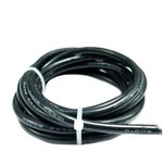 Провод силиконовый 10AWG 6 мм кв (черный) 1 метр