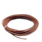 Провод гибкий силиконовый AWG 28 (0,08 мм кв) коричневый 10 м