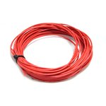 Провод силиконовый 24AWG 0,2 кв мм 10м ( красный)