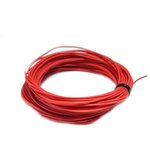 Провод силиконовый 28AWG 0,08 мм кв 10 м (красный)