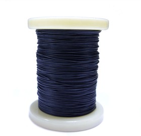 Провод силиконовый 30AWG 0,05 мм катушка 100 м (черный)
