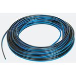 1420U04 41, Compressed Air Pipe Black, Blue PUR 4mm x 25m 1420U Series