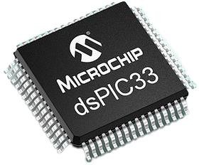dsPIC33FJ128GP204-I/PT, Digital Signal Processors & Controllers - DSP, DSC 16B DSC 128KB DMA 40MIPS