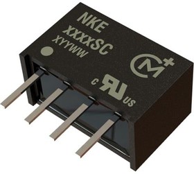 NKE0309SC, Isolated DC/DC Converters - Through Hole DC/DC TH 1W 3.3-9V SIP Single