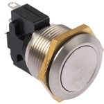 76-9510/4044, 76-95 Series Push Button Switch, Momentary, Panel Mount ...