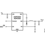 ADP2302ARDZ-3.3, Преобразователь постоянного тока понижающий вход 3.3-20В выход ...