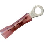 LFMR-16/25, TERMINAL, RING TONGUE, #10, 18AWG, RED
