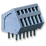 233-404, TERMINAL BLOCK, WIRE TO BRD, 4POS, 20AWG