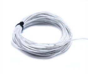 Провод силиконовый 28AWG 0,08 мм кв 10 м (белый), AB retail | купить в ...