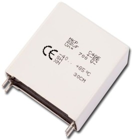 Фото 1/2 C4AEHBW5750A3NJ, 75µF Polypropylene Capacitor PP 600V dc ±5% Tolerance Through Hole C4AE Series