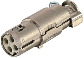 Фото 1/4 09150043113 Han 4 Quintax Buchse, 3-9.5mm