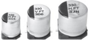 Фото 1/6 EEEFTJ471XAP, Конденсатор электролитический SMD 470мкФ 6,3В 6,3x7,7мм