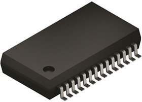 MCP3903-I/SS, Микросхема Analog Front End, SPI, 24бит, 64кsps, TSSOP28