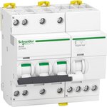 Schneider Electric Выключатель автоматический дифференциального тока iCV40 3P+N 6кА 32A C 30мA тип AC