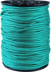 Веревка плетеная ПП 8 мм 200 м зеленая 72207