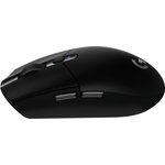 Мышь Logitech G305 Lightspeed черный оптическая (12000dpi) беспроводная USB (5but)