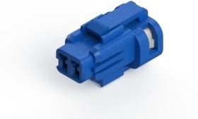 Фото 1/2 560-002-000-411, Pin & Socket Connectors 2 PIN RECEPT FML BLUE FOR 1.30-1.70