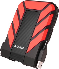 Фото 1/10 Жесткий диск внешний ADATA HD710 Pro AHD710P-2TU31-CRD 2TB 2.5" USB 3.1, IP68, Shock Sensor, Red, Retail