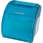 Диспенсер для туалетной бумаги в стандартных рулонах, тонированный голубой 605043