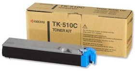 1T02F3CEU0, Тонер-картридж TK-510C 8 000 стр. Cyan для FS-C5020N/5025N/5030N