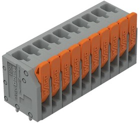 2601-3110, TERMINAL BLOCK, WIRE TO BRD, 10POS/16AWG