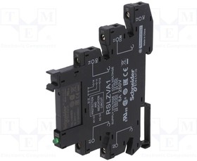 Фото 1/2 RSL1PVBU, Industrial Relays Relay + screw Conn Socket 24 VAC/VDC